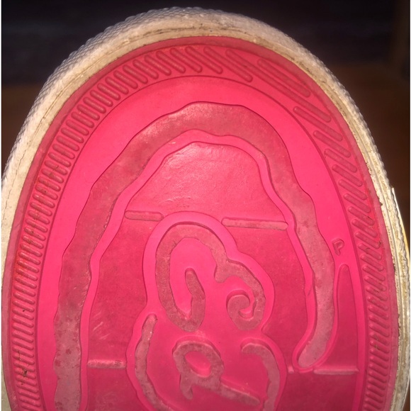 Don Ed Hardy Pink Slip On Laceless Sneaker Size 8 Women’s - Picture 10 of 13